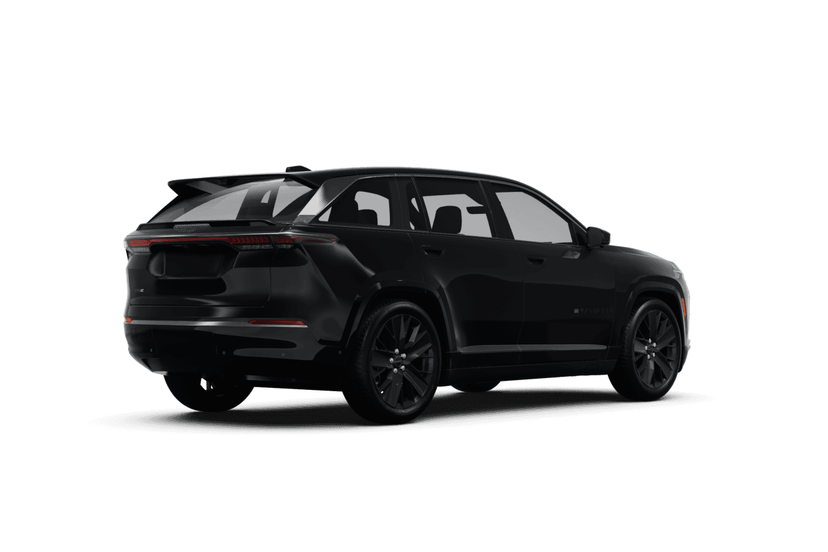 Jeep Wagoneer S  - Back view Jeep Wagoneer S  - Back view